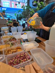 Soapmaking at Margaret Raymond Florist