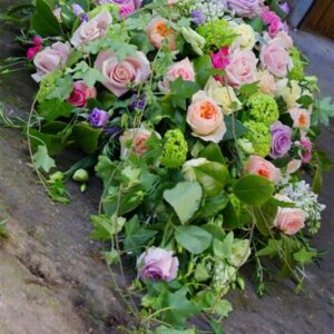 Margaret Raymond Florist Garden Rose Casket Spray