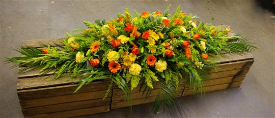 SETTING SUN CASKET SPRAY