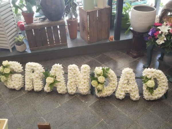 Letter Tribute - Massed Flowers - Image 2