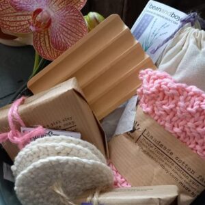 Bean and Boy Soap Hamper