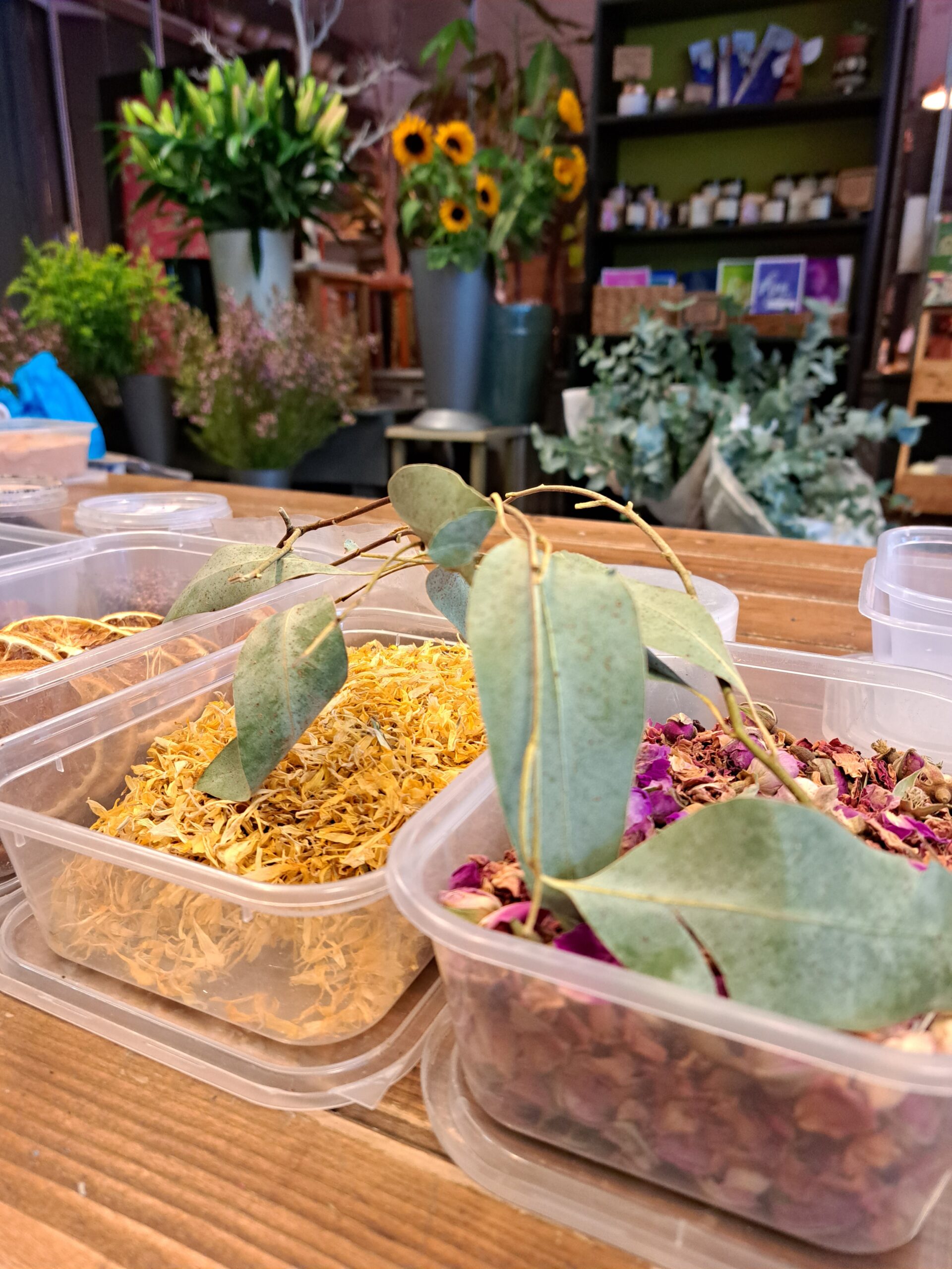 Soapmaking at Margaret Raymond Florist