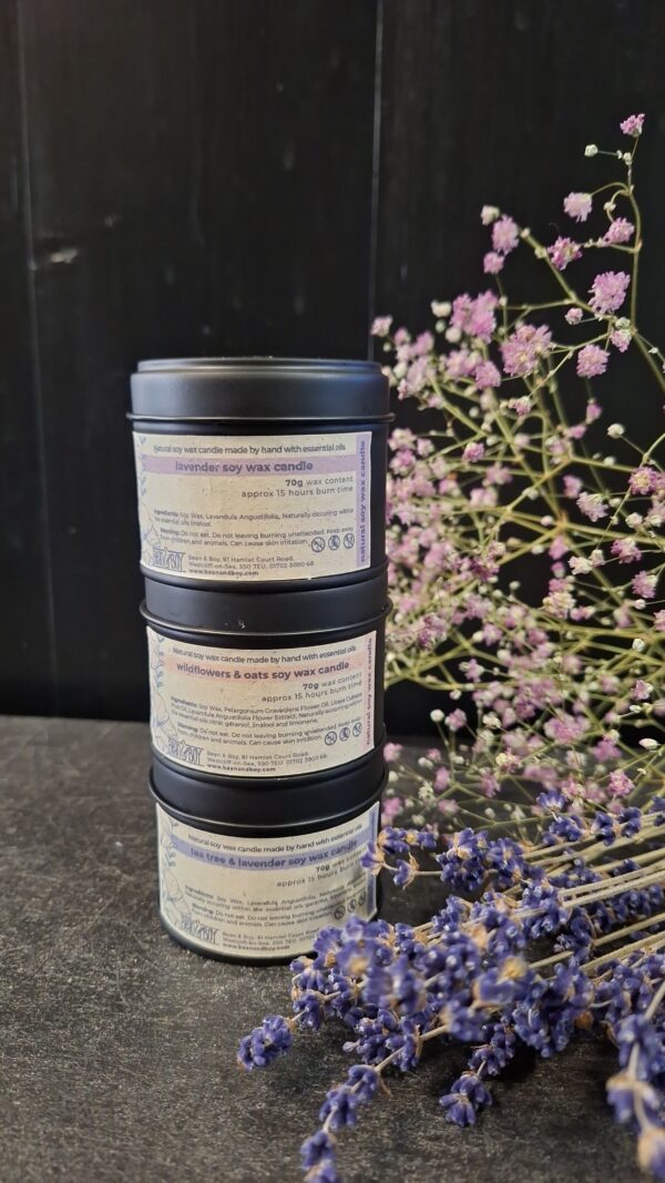 Soy Wax Candles - Handmade with Essential Oils and Botanicals - Image 3